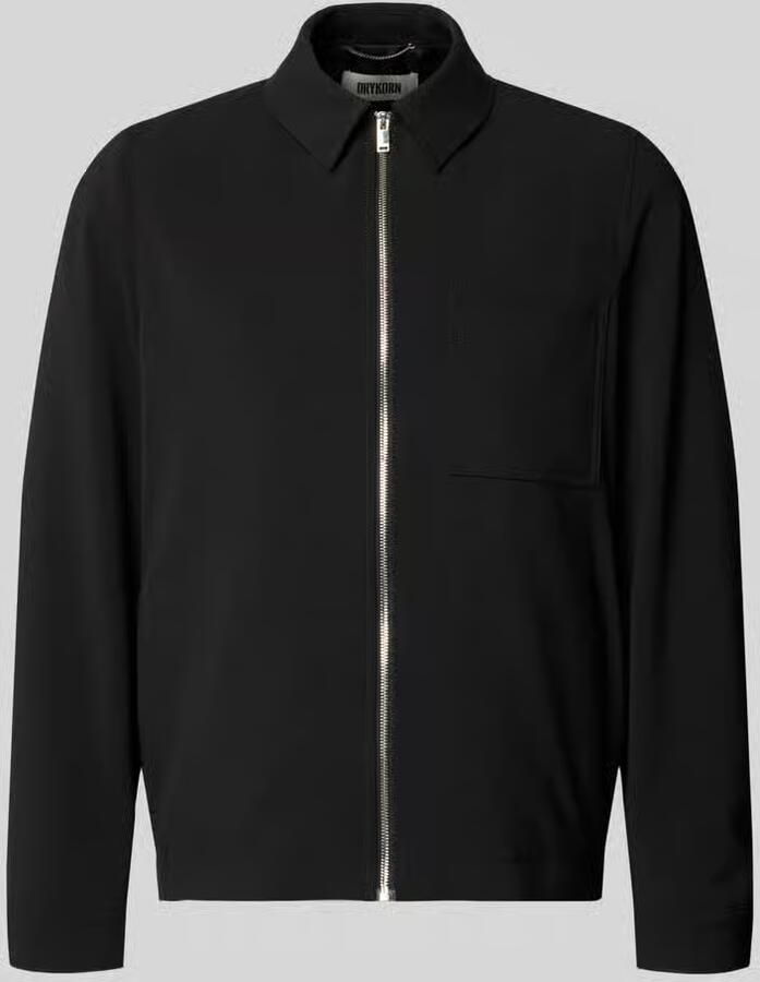 Drykorn Regular fit overhemdjack met viscose model 'Jerson' - Foto 2