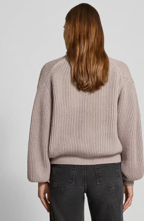 Drykorn Oversized gebreid jack met wol