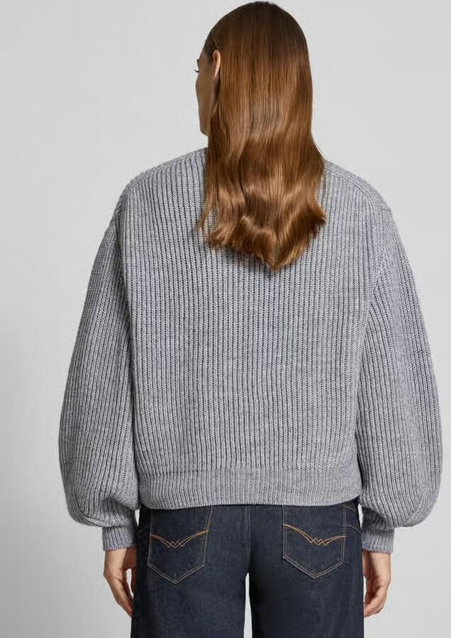 Drykorn Oversized gebreid jack met wol