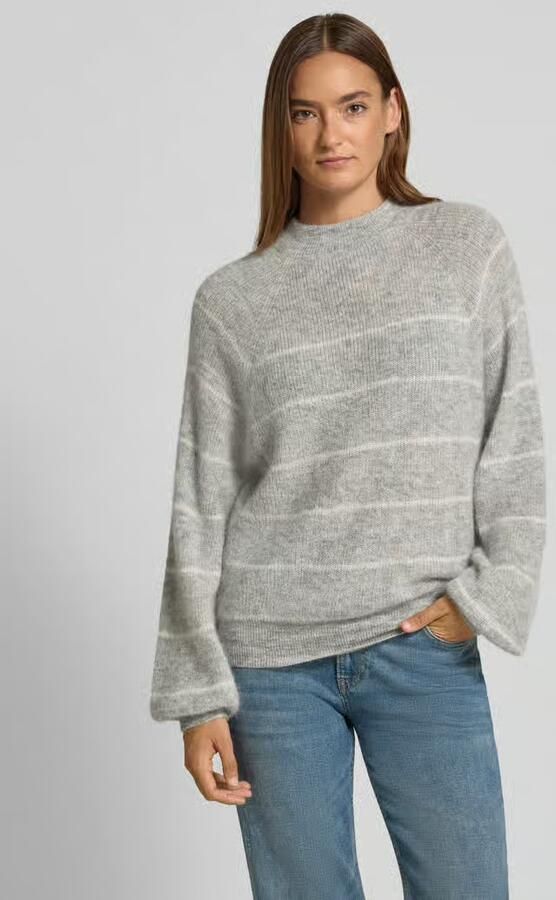 Drykorn Oversized gebreide pullover met opstaande kraag model 'LARELY' - Foto 2