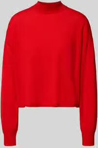 Drykorn Oversized gebreide pullover met opstaande kraag model 'MATHISA'