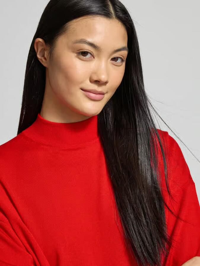 Drykorn Oversized gebreide pullover met opstaande kraag model 'MATHISA' - Foto 2