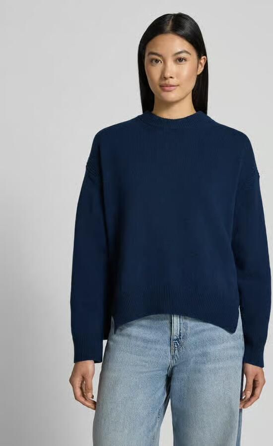 Drykorn Oversized gebreide pullover met ribboorden - Foto 2