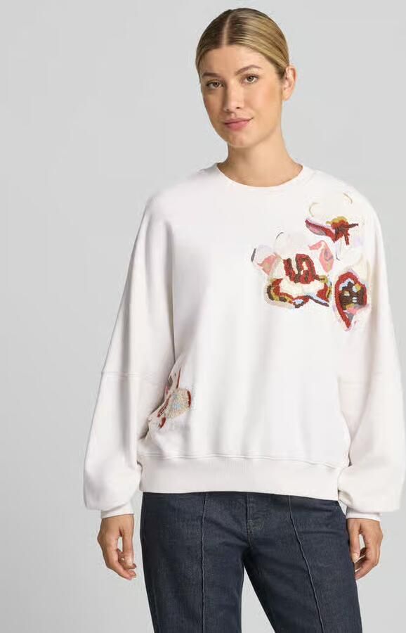 Drykorn oversized sweatshirt van puur katoen model 'ASTERA' - Foto 3