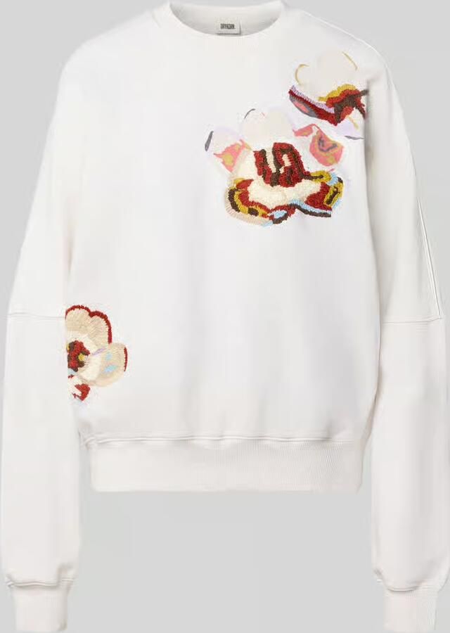 Drykorn oversized sweatshirt van puur katoen model 'ASTERA'