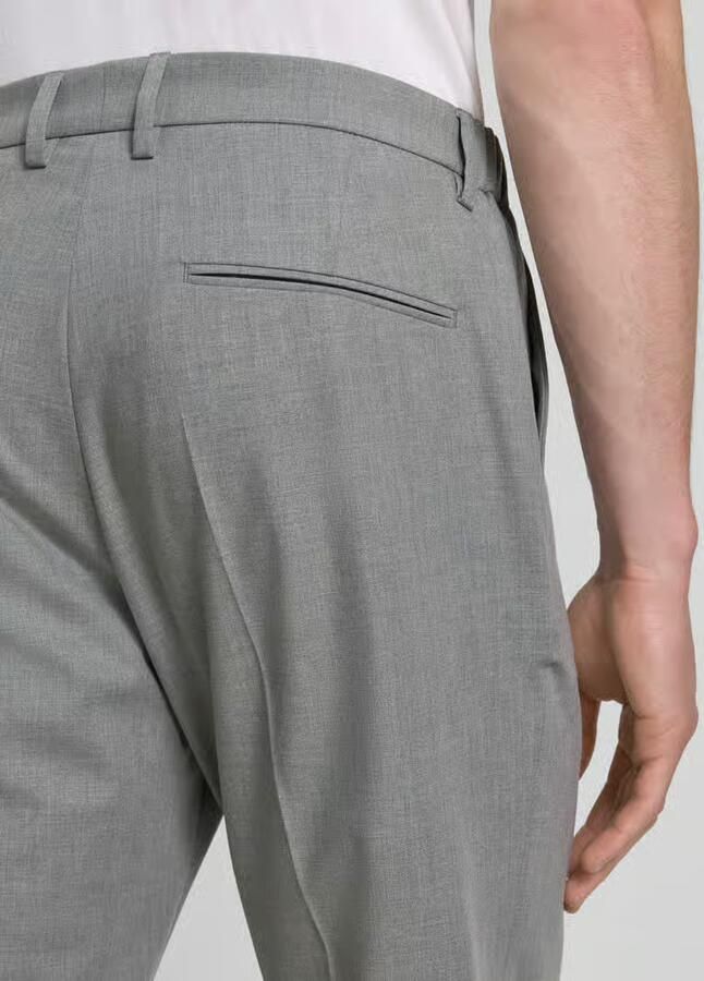 Drykorn pantalon met persplooien model 'AJEND'