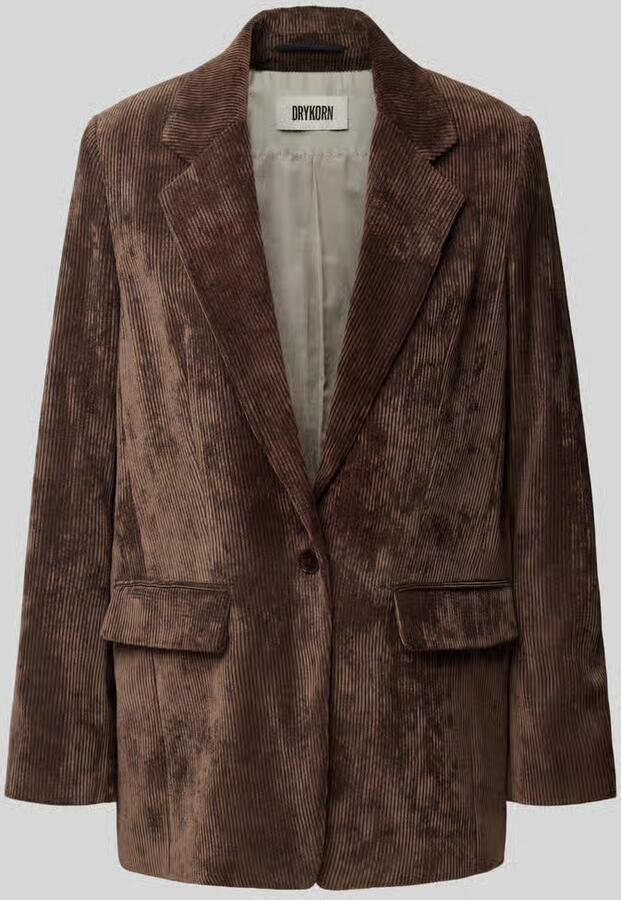 Drykorn Regular fit blazer van corduroy model 'GLENDALE'