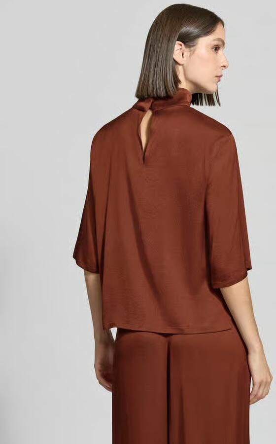 Drykorn Regular fit blouse met opstaande kraag model 'Aletia' - Foto 2