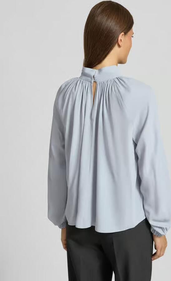Drykorn Regular fit blouse met zijde model 'DUMONDA' - Foto 3