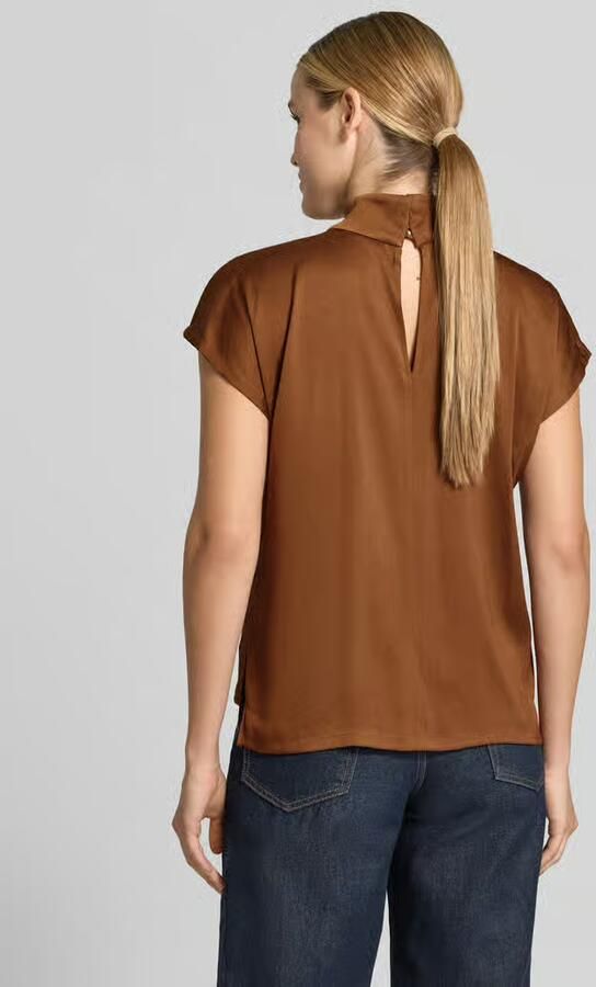 Drykorn Regular fit blouse van satijn model 'ALARIA' - Foto 3