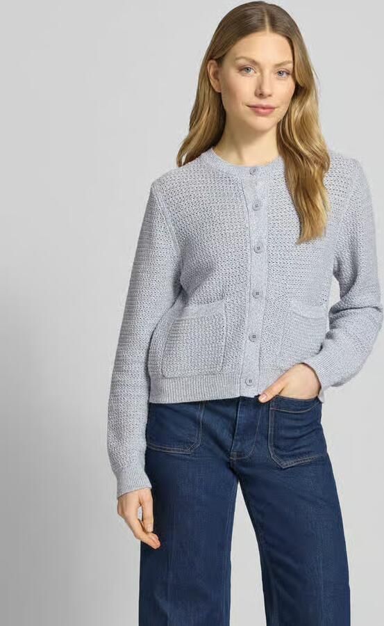 Drykorn regular fit gebreid jack met opgestikte zakken model 'Biaphy' - Foto 2