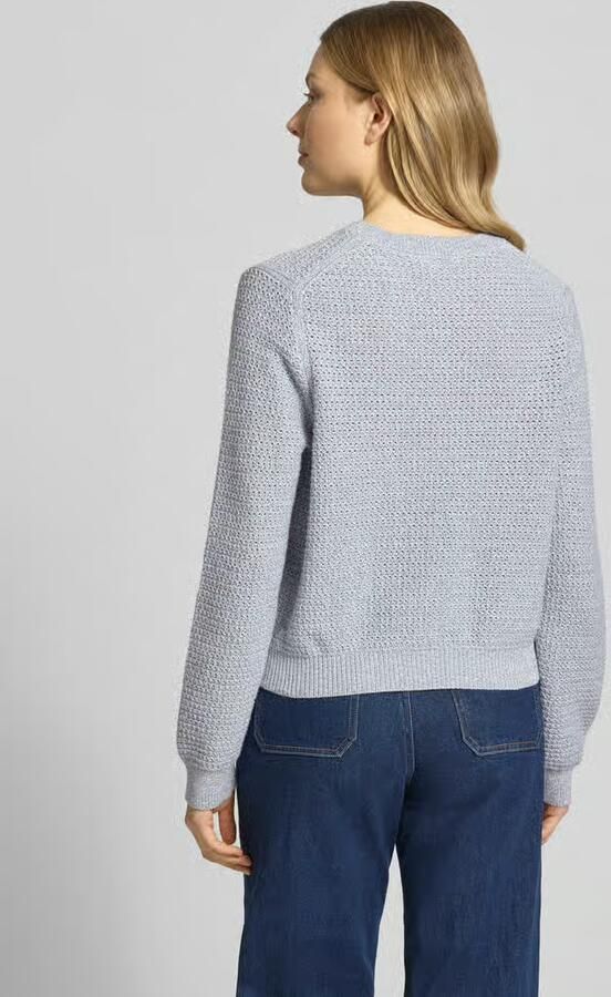 Drykorn regular fit gebreid jack met opgestikte zakken model 'Biaphy' - Foto 3