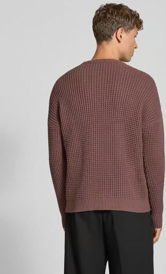 Drykorn Regular fit gebreide pullover met structuurpatroon model 'NEELIO' - Foto 3