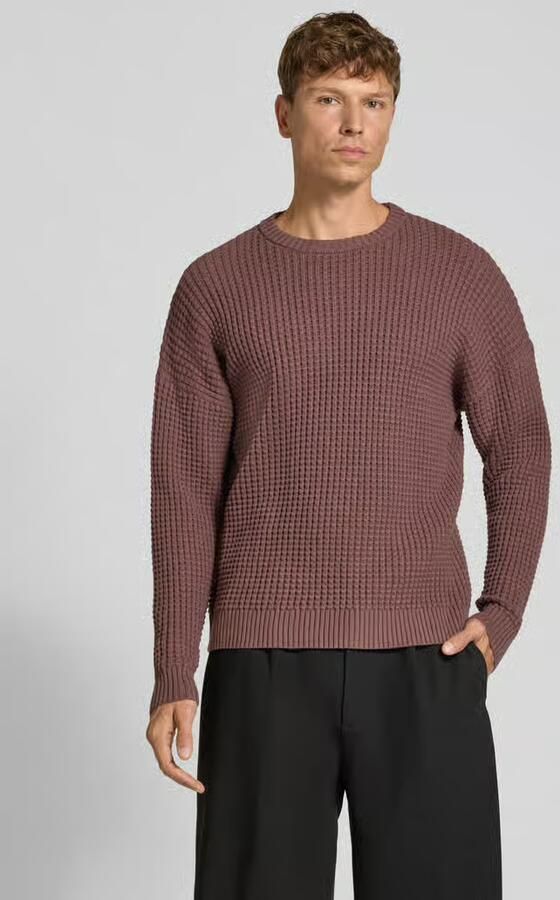 Drykorn Regular fit gebreide pullover met structuurpatroon model 'NEELIO' - Foto 2