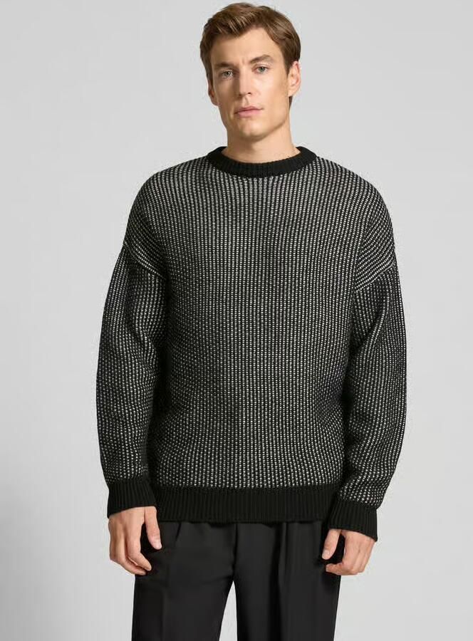 Drykorn Regular fit gebreide pullover met wol model 'NEELIO' - Foto 2
