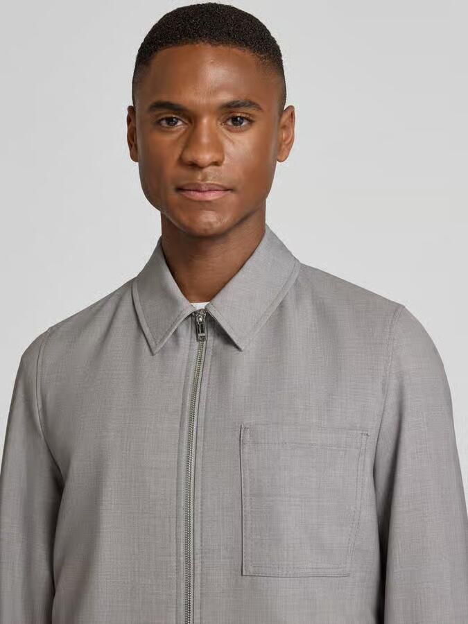 Drykorn Regular fit jack met viscose model 'Jerson' - Foto 2