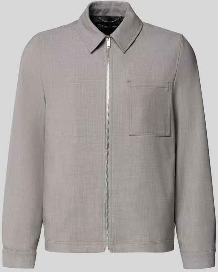 Drykorn Regular fit jack met viscose model 'Jerson'