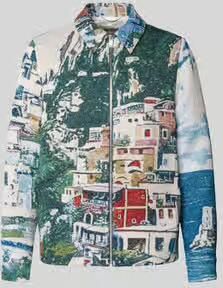 Drykorn regular fit jas met allover-motief-stitching model 'Jottar'