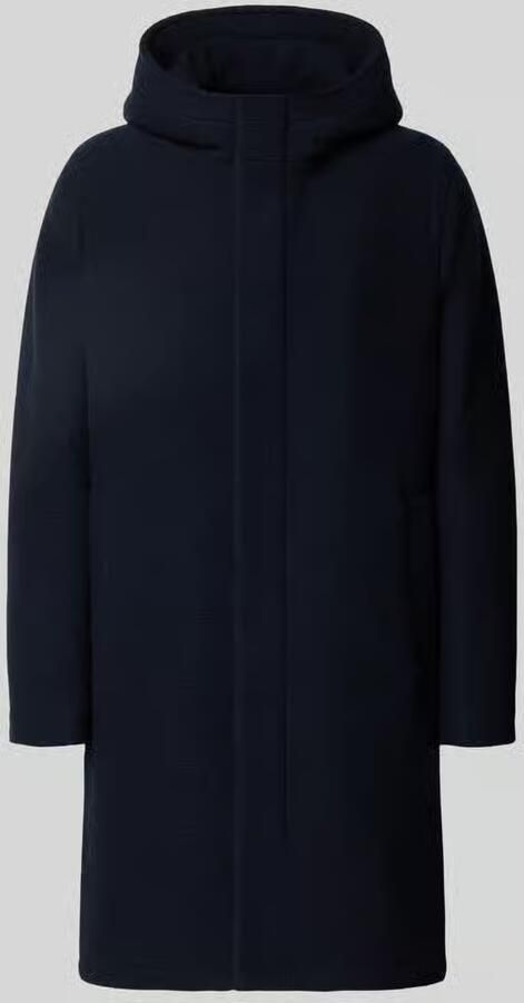 Drykorn Regular fit lange jas met capuchon model 'Naukano'