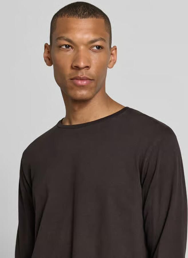 Drykorn regular fit longsleeve van puur katoen model 'Kendrick'