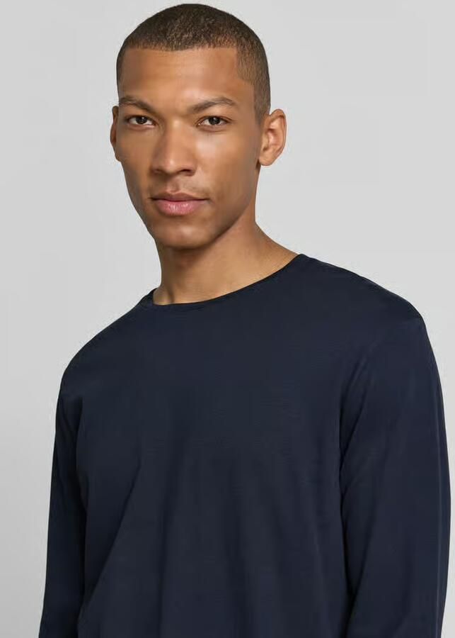 Drykorn regular fit longsleeve van puur katoen model 'Kendrick'