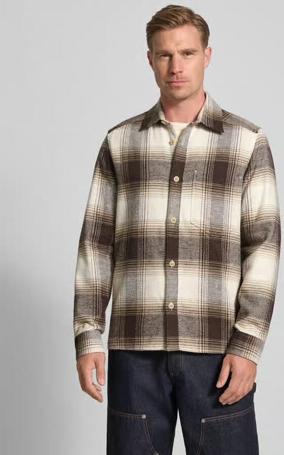 Drykorn Regular fit overshirt met borstzak model 'DIEGGO' - Foto 2