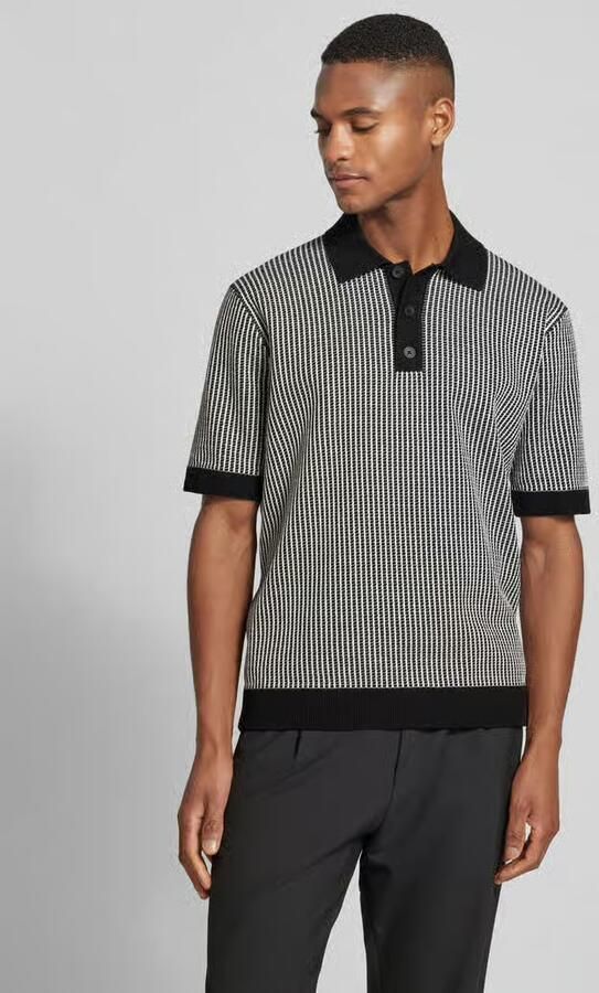 Drykorn Regular fit poloshirt met knoopsluiting model 'TAMIAN 10' - Foto 2