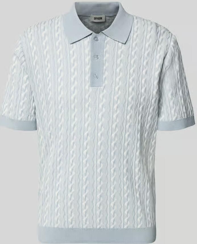 Drykorn regular fit poloshirt met knoopsluiting model 'Tamian' - Foto 2