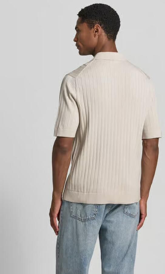 Drykorn regular fit poloshirt met korte ritssluiting - Foto 2