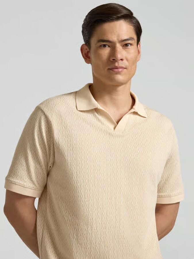 Drykorn regular fit poloshirt met V-hals model 'ACAYO'