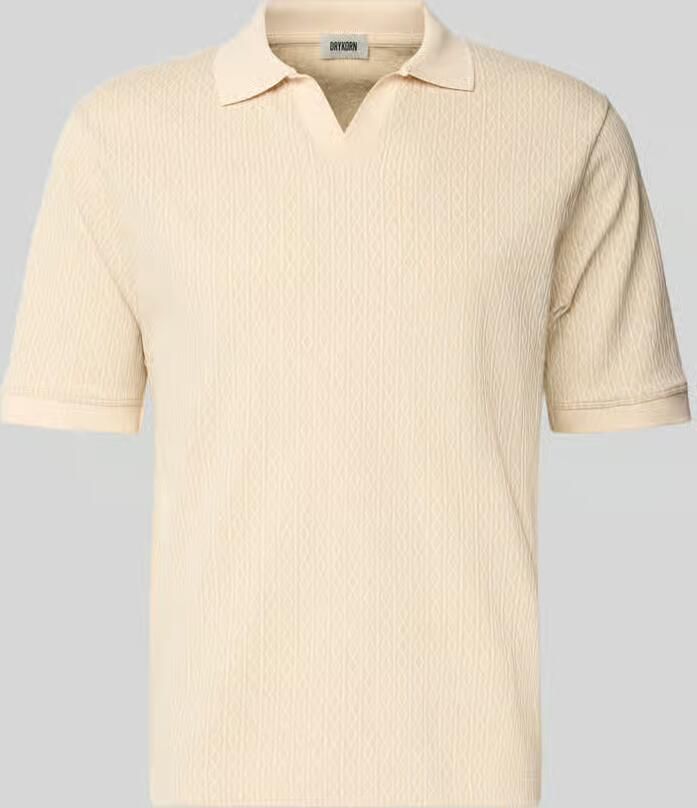 Drykorn regular fit poloshirt met V-hals model 'ACAYO' - Foto 2