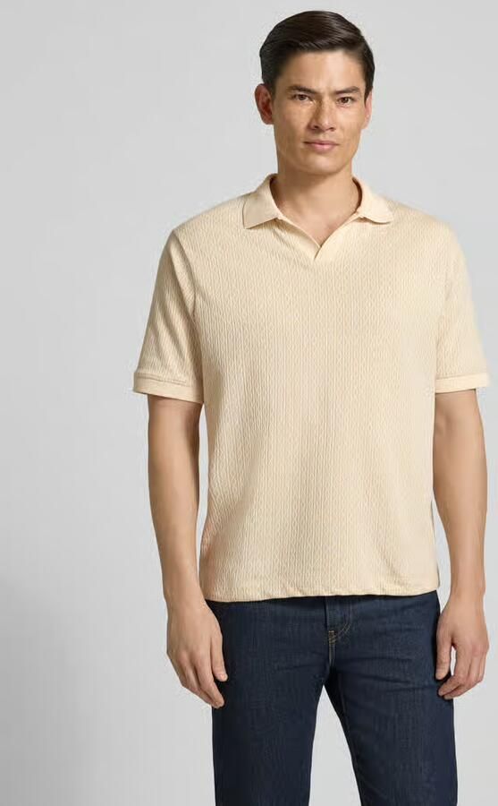 Drykorn regular fit poloshirt met V-hals model 'ACAYO' - Foto 3