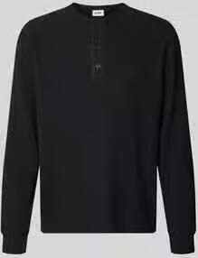 Drykorn Regular fit pullover met knoopsluiting model 'Kilano'