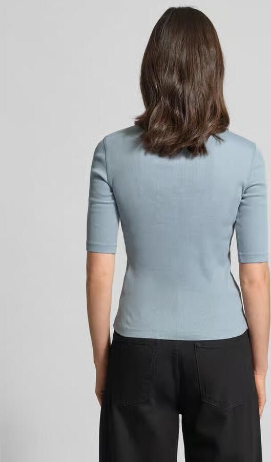 Drykorn Regular fit shirt met lange mouwen met ronde hals model 'Selay' - Foto 4