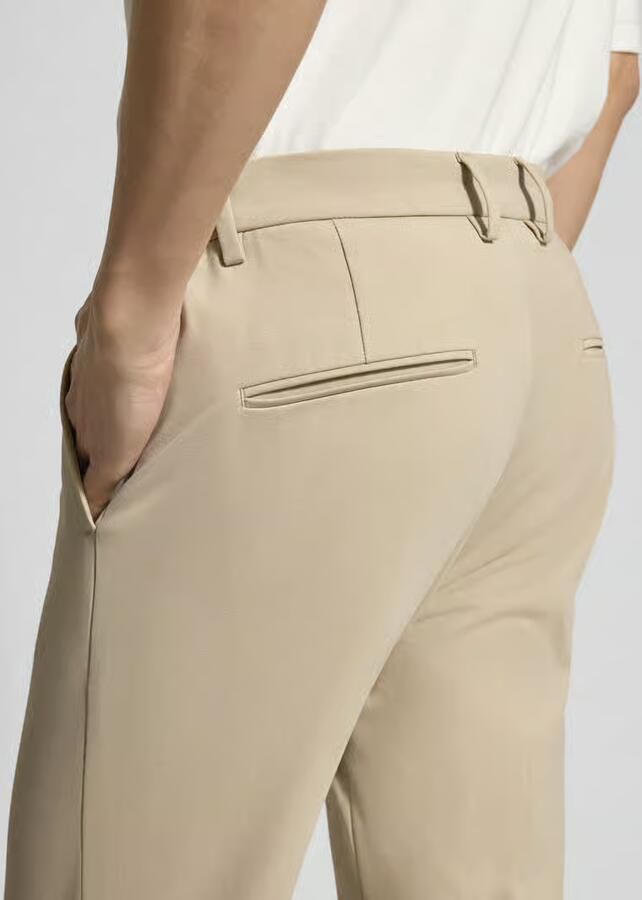 Drykorn regular fit stoffen broek van katoenmix