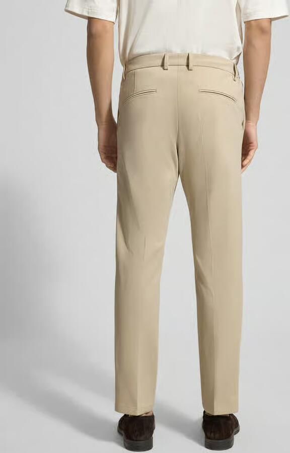 Drykorn regular fit stoffen broek van katoenmix