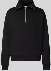 Drykorn Regular fit sweatshirt van katoenmix met schipperskraag