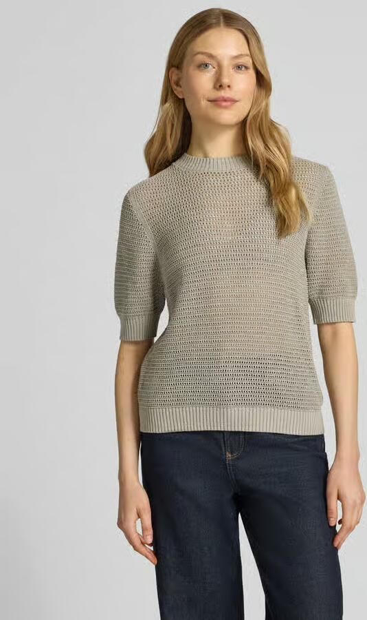 Drykorn regular fit trui in brei-look model 'SANIDY' - Foto 4