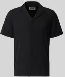 Drykorn regular fit vrijetijdsoverhemd van mix van viscose en katoen model 'Bijan'