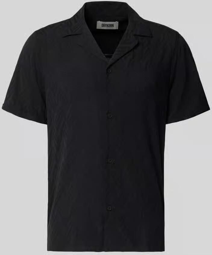 Drykorn regular fit vrijetijdsoverhemd van mix van viscose en katoen model 'Bijan' - Foto 2