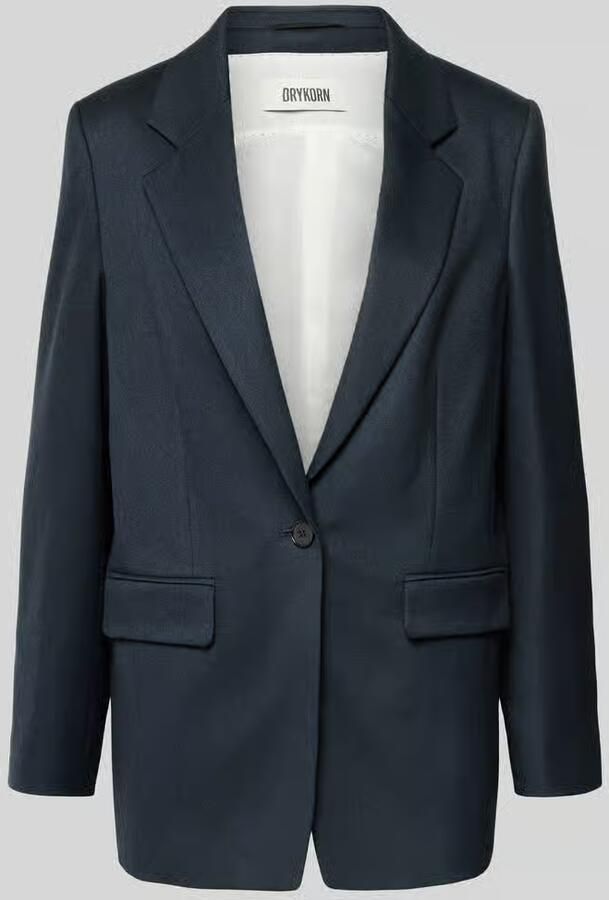 Drykorn Relaxed fit blazer met klepzakken model 'GLENDALE'