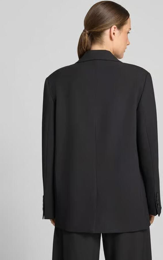 Drykorn relaxed fit blazer met paspelzakken model 'MOWTIE'