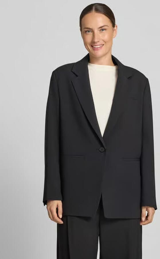 Drykorn relaxed fit blazer met paspelzakken model 'MOWTIE' - Foto 4