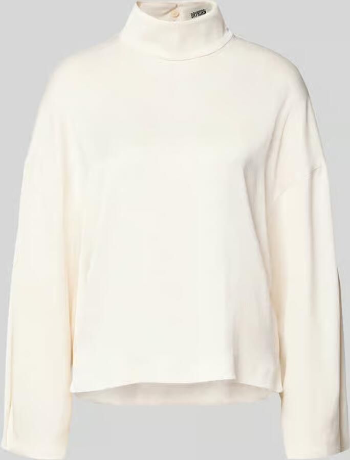 Drykorn relaxed fit blouse met opstaande kraag model 'ALVARA' - Foto 2