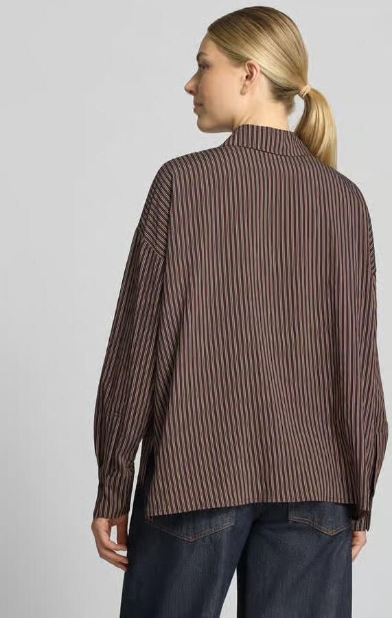 Drykorn relaxed fit blouse met overhangende schouders model 'CLOELIA' - Foto 2