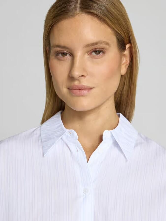 Drykorn Relaxed fit Blouse met verlengd rugpand Model 'CLOELIA'