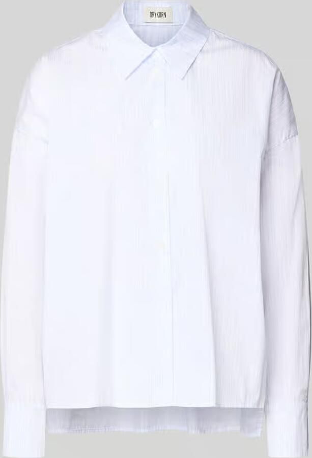 Drykorn Relaxed fit Blouse met verlengd rugpand Model 'CLOELIA' - Foto 2