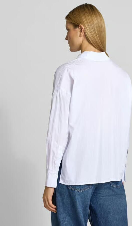 Drykorn Relaxed fit Blouse met verlengd rugpand Model 'CLOELIA' - Foto 4