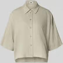 Drykorn relaxed fit blouse van linnen-viscosemix