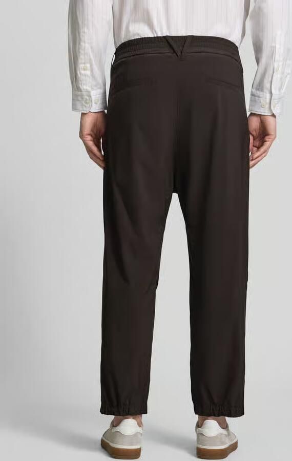 Drykorn relaxed fit broek met bandplooien model 'Lirog' - Foto 3
